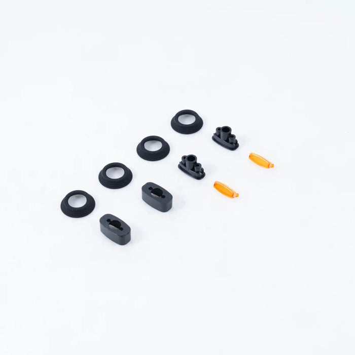 Land Rover Series 11044 Body Shell Set for FMS FCX10 1/10 (Clear)