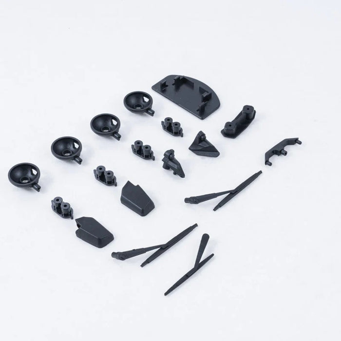 Land Rover Series 11044 Body Shell Set for FMS FCX10 1/10 (Clear)