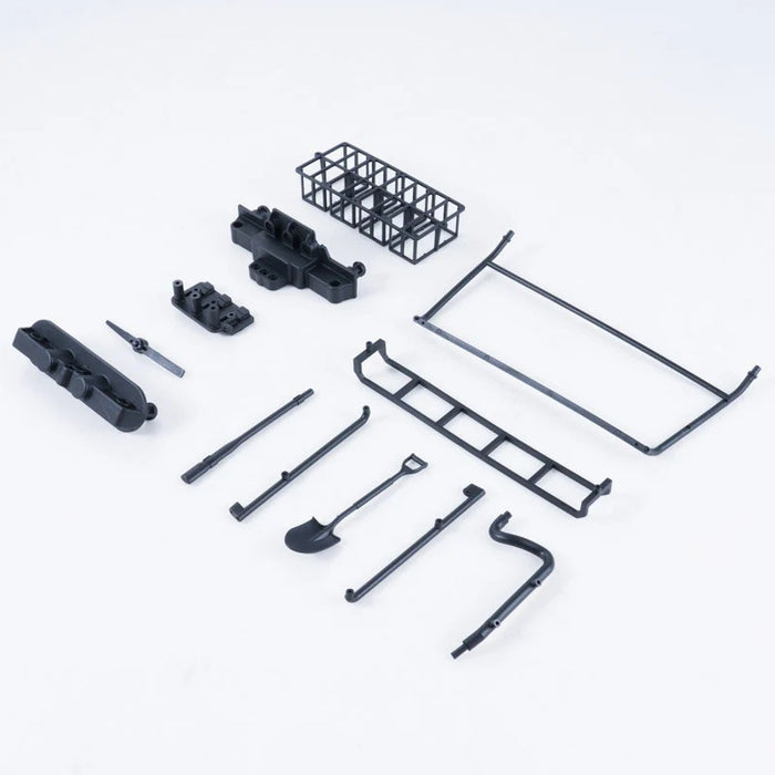 Land Rover Series 11045 Body Shell Set for FMS FCX10 1/10 (Clear)