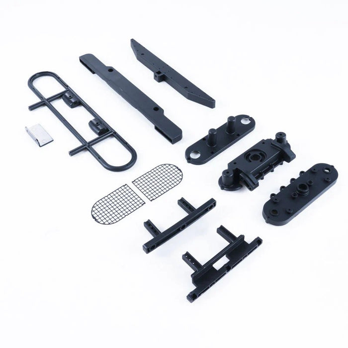 Land Rover Series 11045 Body Shell Set for FMS FCX10 1/10 (Clear)