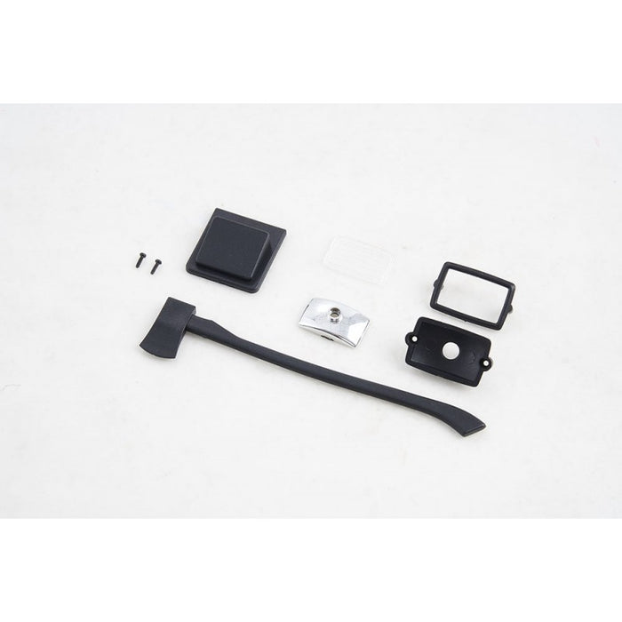 Land Rover Series 11045 Rear Spotlight & Axe for FMS FCX10 1/10