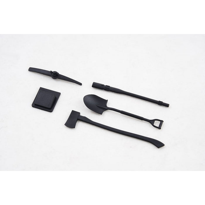 Land Rover Series Axe & Shovel for FMS FCX10 1/10