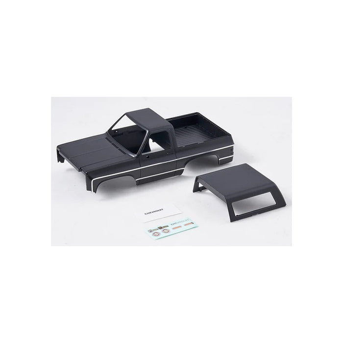 Body Shell Set for FMS FCX24 Pro K5 Blazer 1/24 (Black)