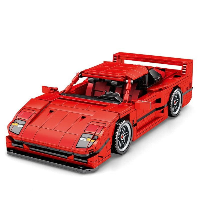Ferrari F40 Pull Back Model Building Block (811 Pieces)