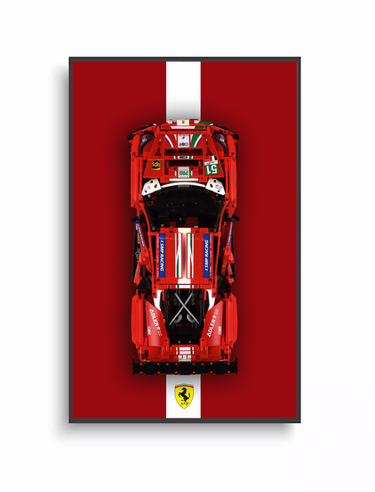 Display Wall-Mount for Bugatti Chiron 42083