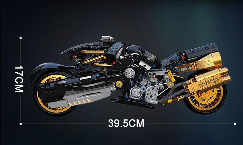 Final Fantasy Motorcycle Model Building Blocks (1388 stukken) - upgraderc