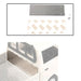 Flat Bed Skid Plate Set for WPL D12 Mini 1/16 (RVS) - upgraderc