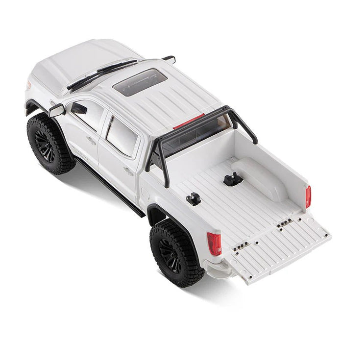 FMS FCX18 GMC Sierra 2019 Brushless 1/18 PNP (Wit)