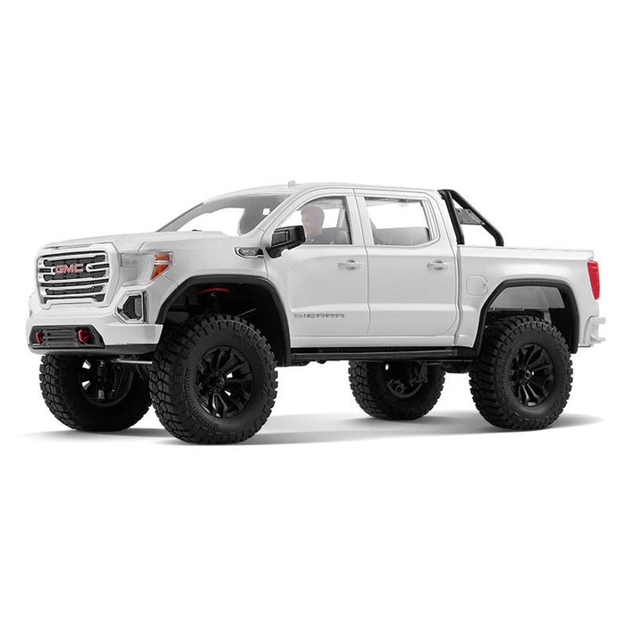 FMS FCX18 GMC Sierra 2019 Brushless 1/18 PNP (Wit)