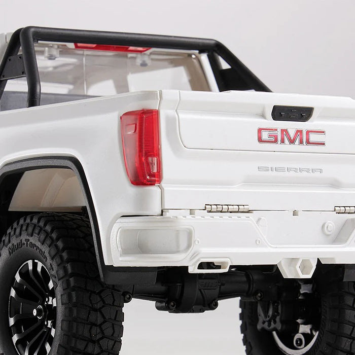FMS FCX18 GMC Sierra 2019 Brushless 1/18 PNP (Wit)
