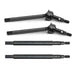Front & Rear Drive Stub Axles CVD for Traxxas TRX4M 1/18 (Staal) - upgraderc