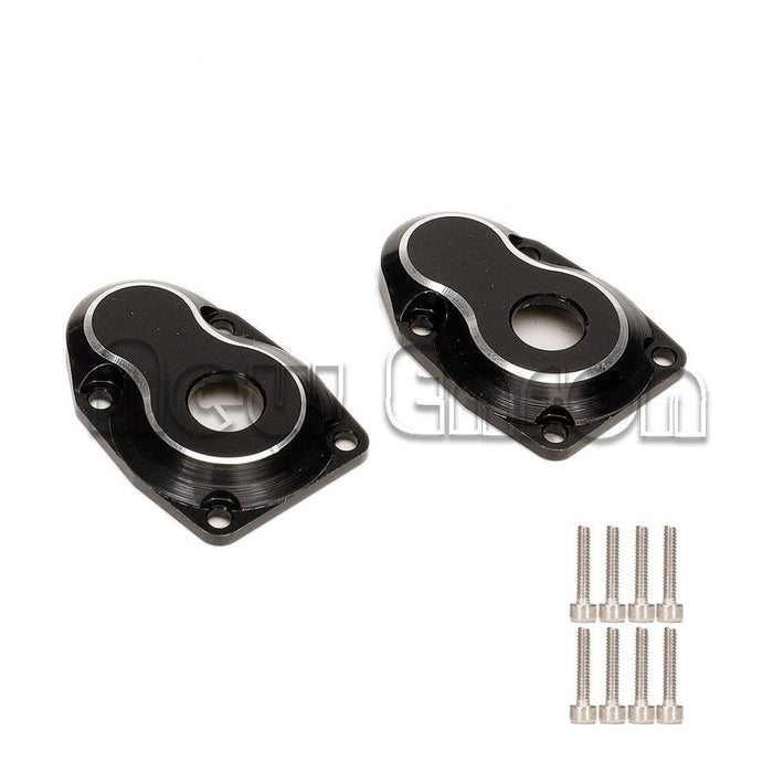 Front Axle Steering Knuckles Arms Portal Cover Plate for Axial 1/10 (Aluminium) AXI232006 - upgraderc