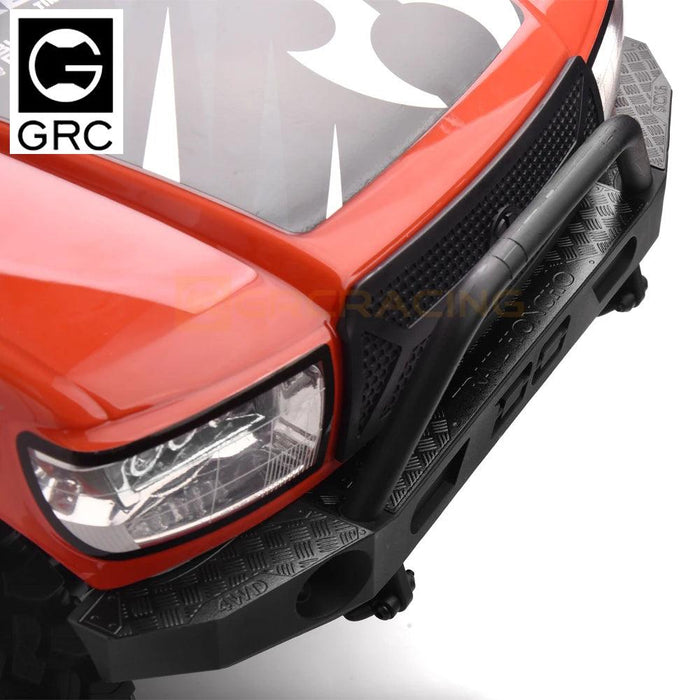 Front Bumper Anti Skid Plate for Axial SCX6 Honcho 1/6 (Metaal) G176A - upgraderc