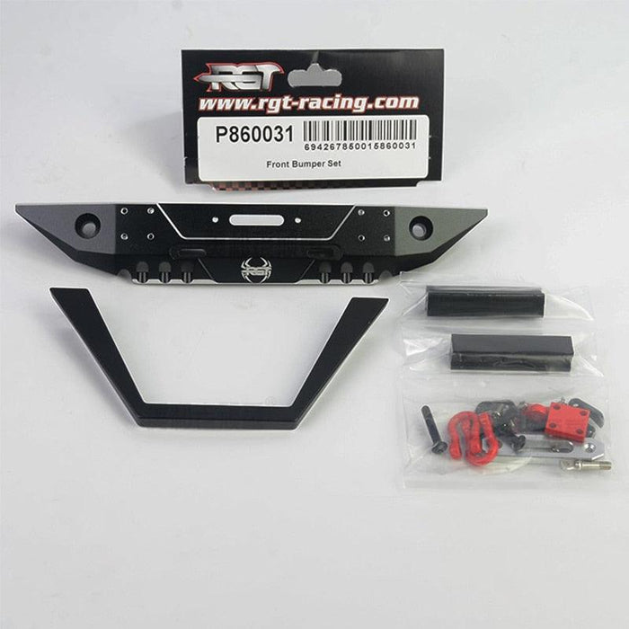Front Bumper Kit for RGT EX86100 PRO 1/10 (Metaal) P860031 - upgraderc