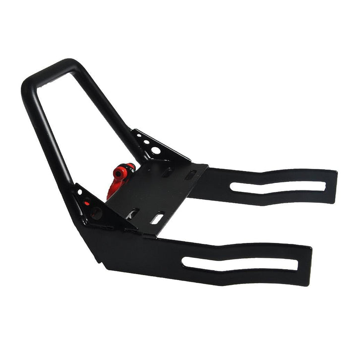 Front Bumper w/ Tow Hook for Axial SCX10 II Traxxas TRX4 1/10 (Metaal) - upgraderc