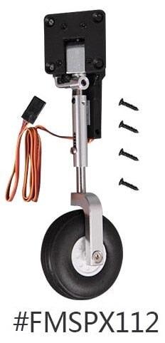 Front Landing Gear for FMS Avanti 70mm FMSPX112, FMSPX115 Onderdeel FMS for Avanti 