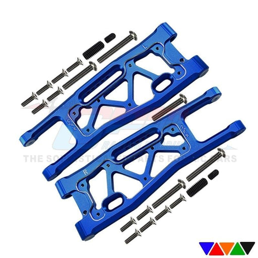 Front Lower Suspension Arm for Traxxas Sledge 1/8 (Aluminium) Onderdeel GPM blue 