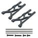 Front lower suspension arms for Arrma 1/10 (Metaal) ARAC9065, AR330443 Onderdeel upgraderc 