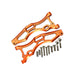 Front Lower Suspension Arms for Arrma 1/7 (Aluminium) ARA330656 ARA330657 Onderdeel GPM Orange 