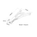 Front Lower Suspension Arms Set for Traxxas 1/10 (Aluminium) 8631 8632 Onderdeel New Enron 