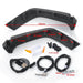 Front Mudguards w/ LED Signal Lights for Axial SCX10 III Wrangler 1/10 (Plastic) Onderdeel Yeahrun 
