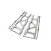 Front Rear Swing Arms for Traxxas RUSLTLER 4WD etc 1/10 (Aluminium) 3655/3655X - upgraderc