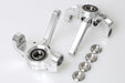Front Spindle Steering Hub Losi 1/5 (Aluminium) Onderdeel GTBracing Silver 