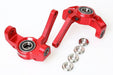 Front Spindle Steering Hub Losi 1/5 (Aluminium) Onderdeel GTBracing Red 