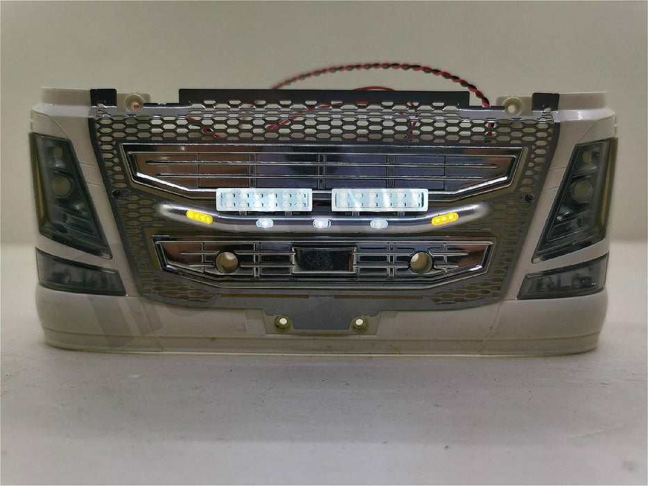 Front Spotlight LED Bumper Lights for Tamiya Truck 1/14 (Aluminium) Onderdeel RCATM 