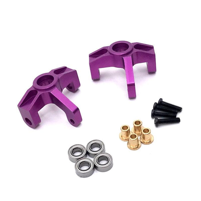 Front Steering Cups for WLtoys 1/12, 1/14 (Metaal) Onderdeel upgraderc Purple 