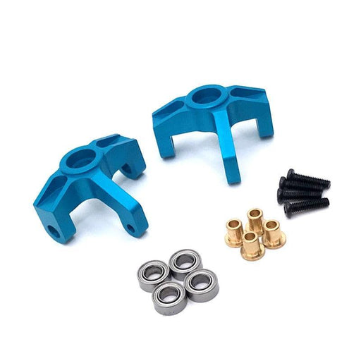 Front Steering Cups for WLtoys 1/12, 1/14 (Metaal) Onderdeel upgraderc Blue 
