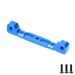 Front Suspension Arm Mount for Arrma 1/8 (Aluminium) AR330186 Onderdeel New Enron Upper 1Pcs Blue 