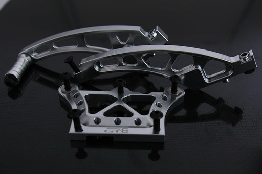 Front Top plate Front/rear Chassis Brace Set Losi DBXL (Aluminium) Onderdeel GTBracing Silver 