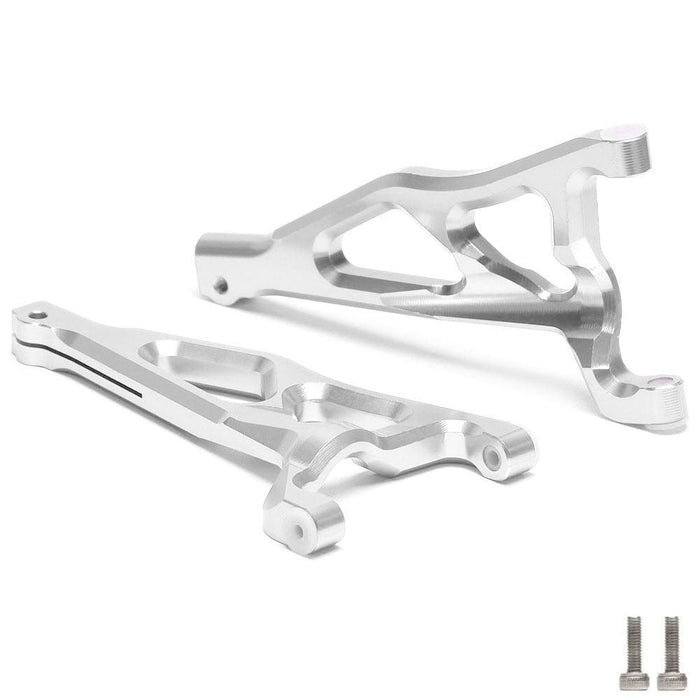 Front Upper Suspension Arms Set for Traxxas 1/10 (Aluminium) 8631 8632 Onderdeel New Enron SILVER 