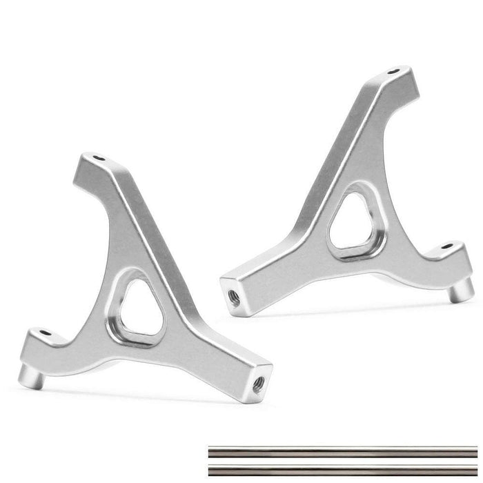 Front Upper/Lower Suspension Arm for Traxxas Slash 1/16 (Aluminium) 7031 Onderdeel New Enron Front Upper Silver 