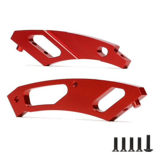 Front/rear Anti-Bending Plate Chassis Brace for HPI 1/8, 1/10 (Aluminium) 101210, 108023 Orderdeel New Enron AII Red 