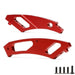 Front/rear Anti-Bending Plate Chassis Brace for HPI 1/8, 1/10 (Aluminium) 101210, 108023 Orderdeel New Enron AII Red 