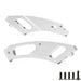 Front/rear Anti-Bending Plate Chassis Brace for HPI 1/8, 1/10 (Aluminium) 101210, 108023 Orderdeel New Enron AII Silver 