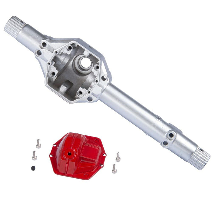 Front/rear Axle Housing for Axial Wraith (Metaal) Onderdeel Yeahrun Silver Housing 