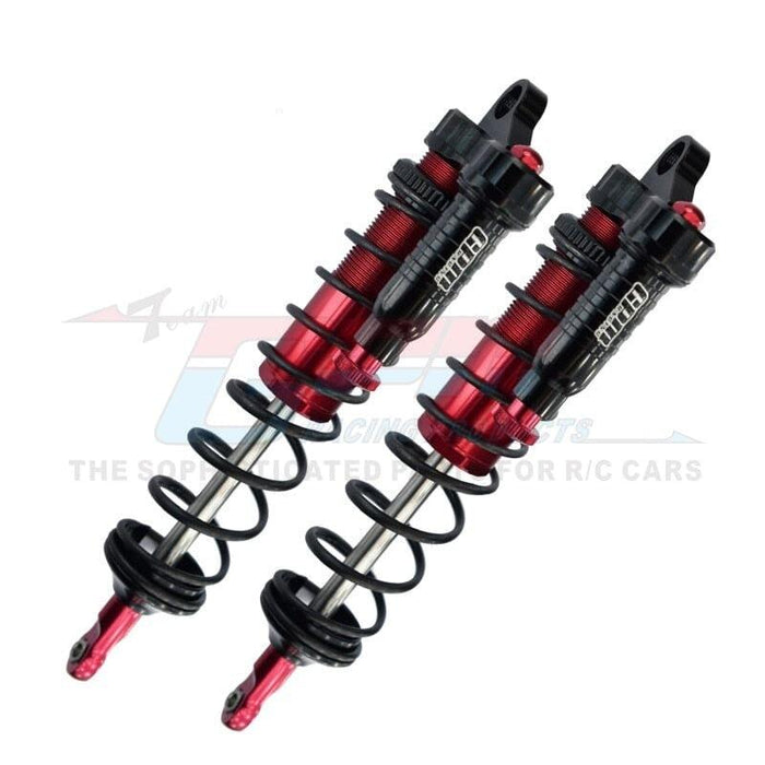 Front/Rear Built-in Piston Spring Shock Absorber for Traxxas Sledge 1/8 (Metaal) Onderdeel GPM Rear Red 