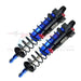 Front/Rear Built-in Piston Spring Shock Absorber for Traxxas Sledge 1/8 (Metaal) Onderdeel GPM Front Blue 