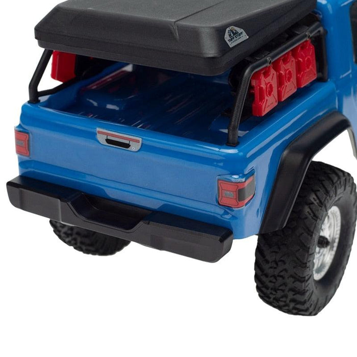 Front/Rear Bumper w/ LED for Axial SCX24 1/24 (Metaal) - upgraderc