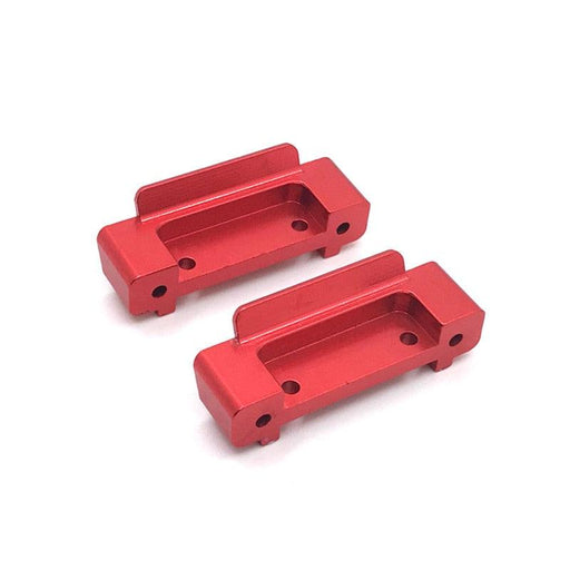 Front/rear Bumpers for WLtoys 1/18 (Metaal) Onderdeel upgraderc Red 