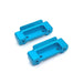 Front/rear Bumpers for WLtoys 1/18 (Metaal) Onderdeel upgraderc Blue 