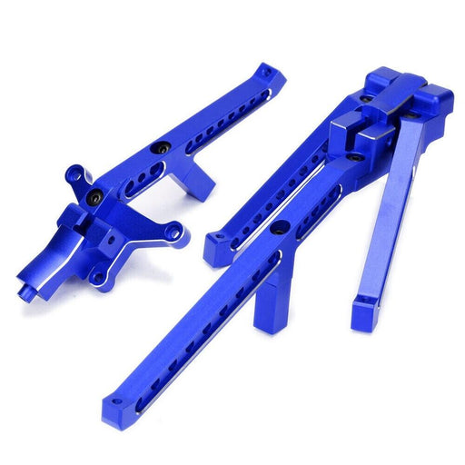 Front/Rear Chassis Brace Tower for Traxxas Sledge 1/8 (Aluminium) 9520 9521 Onderdeel New Enron Front Rear in Blue 
