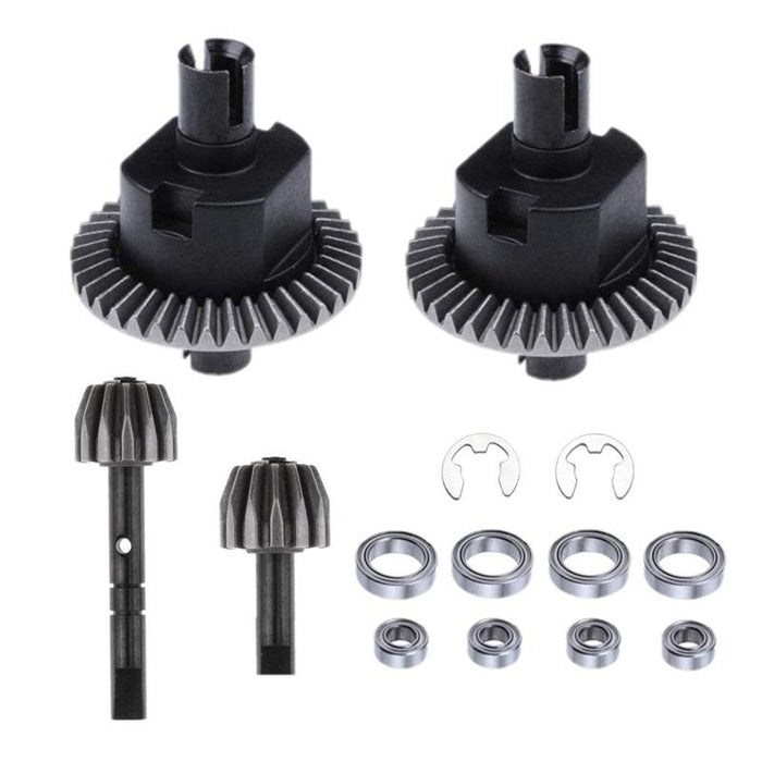 Front/rear Differential and Gear Kit for HSP 1/10 (Metaal) Onderdeel upgraderc 