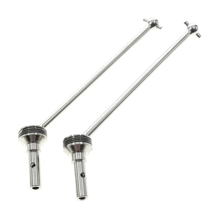 Front/Rear Drive Shaft CVD for Traxxas Sledge 1/8 (Staal) Onderdeel upgraderc Silver 