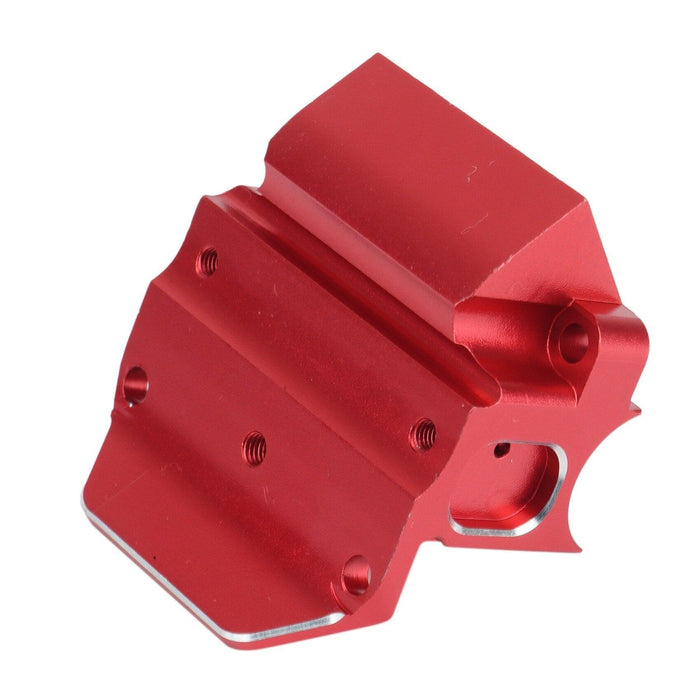 Front/rear gearbox bulkhead cover for Arrma 1/8, 1/7 (Metaal) Onderdeel upgraderc Red 