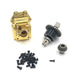 Front/rear Gearbox Housings & Differential Sets for WLtoys 1/12, 1/14 (Metaal) Onderdeel upgraderc Gold 