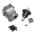 Front/rear Gearbox Housings & Differential Sets for WLtoys 1/12, 1/14 (Metaal) Onderdeel upgraderc Silver 